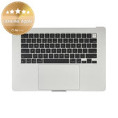 Zgornji okvir tipkovnice za MacBook Air 15", A3114 (2024), US tipkovnico in baterijo, Silver, 661-40267, Genuine Apple