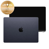 LCD zaslon za MacBook Air 13", A3113 (2024), s sprednjim steklom in pokrovom, Midnight, 661-40281, Genuine Apple