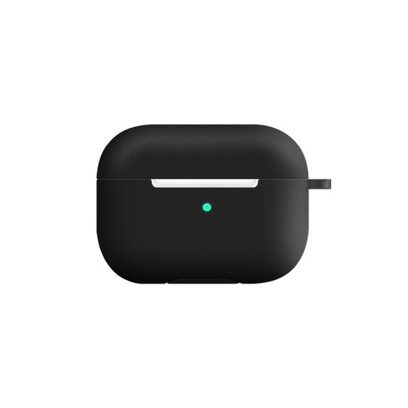 Silikonski ovitek za AirPods Pro, črn