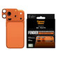Zaščita objektiva Fender za iPhone 17 Pro, Oranžna, PanzerGlass