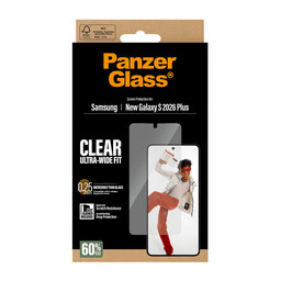 PanzerGlass - UWF kaljeno steklo z aplikatorjem za Samsung Galaxy S26+, prozorno