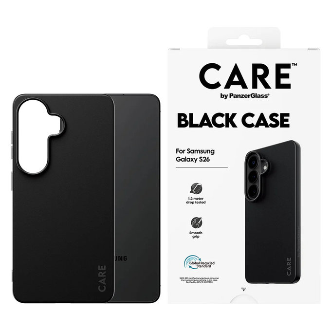 Ovitek TPU za Samsung Galaxy S26, Črna, PanzerGlass