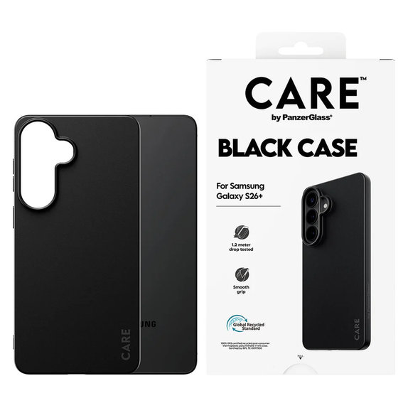 Ovitek TPU za Samsung Galaxy S26+, Črna, PanzerGlass