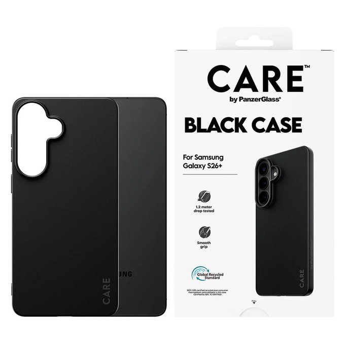 Ovitek TPU za Samsung Galaxy S26+, Črna, PanzerGlass