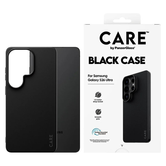 Ovitek TPU za Samsung Galaxy S26 Ultra, Črna, PanzerGlass