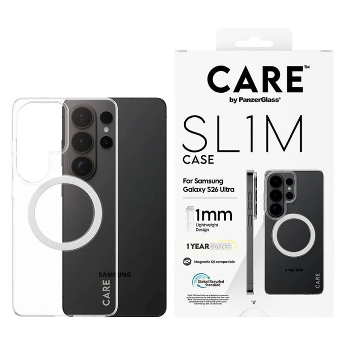 Ovitek SL1M za Samsung Galaxy S26 Ultra, transparent, PanzerGlass