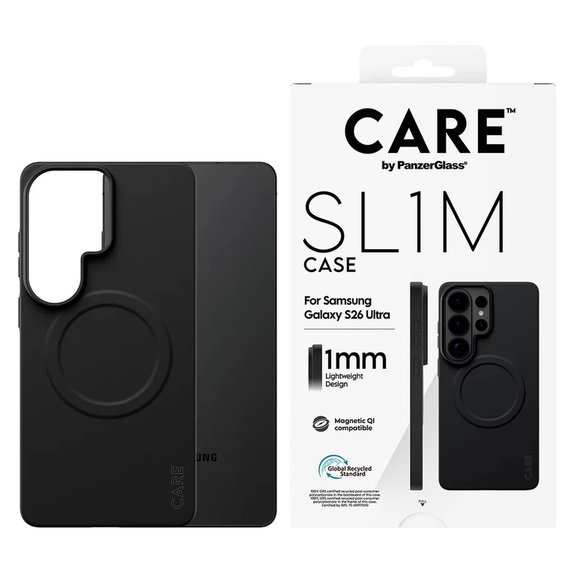Ovitek SL1M za Samsung Galaxy S26 Ultra, Črna, PanzerGlass