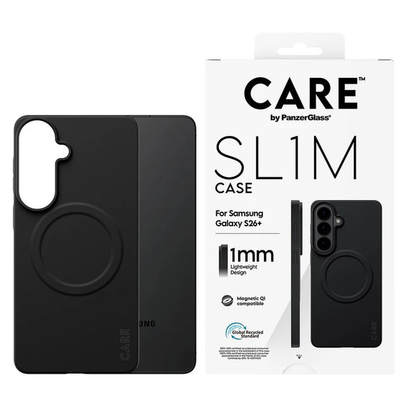 Ovitek SL1M za Samsung Galaxy S26+, Črna, PanzerGlass