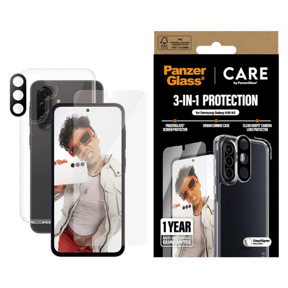 Bundle 3v1 za Samsung A36 5G, CARE