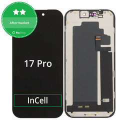 Zaslon In-Cell FHD za iPhone 17 Pro, Steklo na dotik z okvirjem