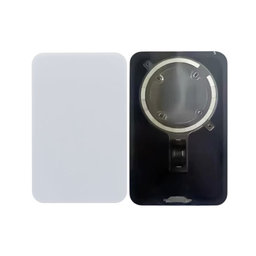Steklo zadnjega ohišja z MagSafe za iPhone 17 Pro Max, Silver