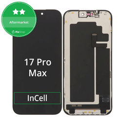 Zaslon In-Cell FHD za iPhone 17 Pro Max, Steklo na dotik z okvirjem