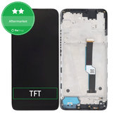Motorola One Fusion Plus - LCD zaslon + steklo na dotik + okvir (Black) TFT