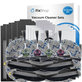Komplet nadomestnih delov za Ecovacs X1 Omni, T10 (2x Glavna krtača, 4x Filter, 4x Stranska krtača, 8x Krpa za brisanje, 4x Vrečka za prah)