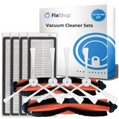 Komplet nadomestnih delov za Xiaomi Mi Robot Vacuum Mop Essential (Mijia G1) (2x Glavna krtača, 4x Filter, 4x Stranska krtača)
