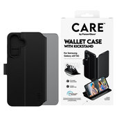 Ovitek Wallet Kickstand za Samsung Galaxy A57, Črna, PanzerGlass