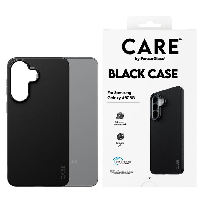 Ovitek TPU za Samsung Galaxy A57, Črna, PanzerGlass
