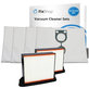 Komplet nadomestnih delov za BOSCH GAS 25 (2x Filter, 4x Vrečka za prah)