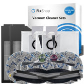 Komplet nadomestnih delov za Ecovacs X1 Omni, T10 (1x Glavna krtača, 2x Filter, 2x Stranska krtača, 4x Krpa za brisanje, 2x Vrečka za prah)