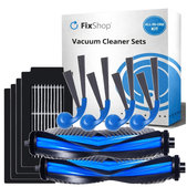Komplet nadomestnih delov za Ecovacs Deebot T30C Omni (2x Glavna krtača, 4x Filter, 4x Stranska krtača)
