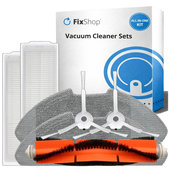 Komplet nadomestnih delov za Xiaomi Mi Robot Vacuum Mop 2 Pro, 2 Lite (1x Glavna krtača, 2x Filter, 2x Stranska krtača, 2x Krpa za brisanje)