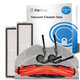 Komplet nadomestnih delov za Xiaomi Robot Vacuum S40 (1x Glavna krtača, 2x Filter, 2x Stranska krtača, 2x Krpa za brisanje)