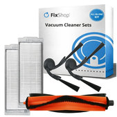 Komplet nadomestnih delov za Xiaomi Robot Vacuum S40 Pro (1x Glavna krtača, 2x Filter, 2x Stranska krtača)