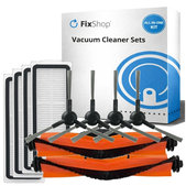 Komplet nadomestnih delov za Xiaomi Robot Vacuum X20 Max, X20 Pro (2x Glavna krtača, 4x Filter, 4x Stranska krtača)