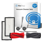Komplet nadomestnih delov za Roborock Qrevo Edge 2 Pro (1x Glavna krtača, 2x Filter, 2x Stranska krtača)