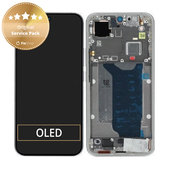 Zaslon za Xiaomi 15T Pro 5G, Gray, Steklo na dotik z okvirjem, 5600050O12U00, Genuine Service Pack