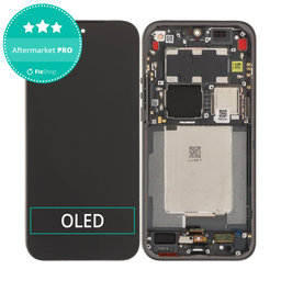 Zaslon OLED za Xiaomi 17 Ultra, Black, Steklo na dotik z okvirjem