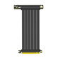 PCIe 4.0 x16 riser kabel za grafično kartico, 20cm, črn
