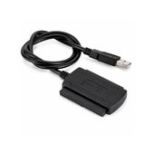 USB 2.0 na IDE / SATA adapter za 2,5" in 3,5" HDD/SSD, z EU napajanjem