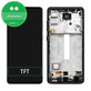 Samsung Galaxy A52 5G A526B, A52s 5G A528B - LCD zaslon + steklo na dotik + okvir (Awesome Black) TFT