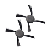 Stranska krtača, 2 kosa, Črna za Vorwerk Kobold VR100, Neato Botvac D3,D4, D5, D6, D7, D8, D9, D10