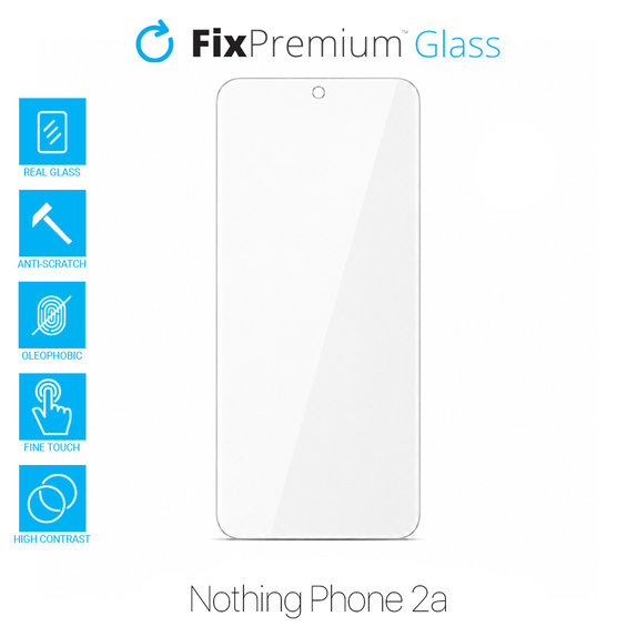 FixPremium Glass - Kaljeno steklo za Nothing Phone (2a)
