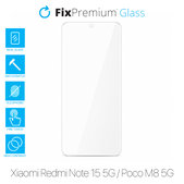 FixPremium Glass - Kaljeno steklo za Xiaomi Redmi Note 15 5G, Poco M8 5G