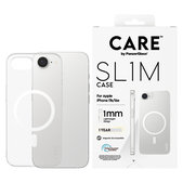 Ovitek SL1M z MagSAFE by PanzerGlass za iPhone 17e/16e, Prozorna, PanzerGlass