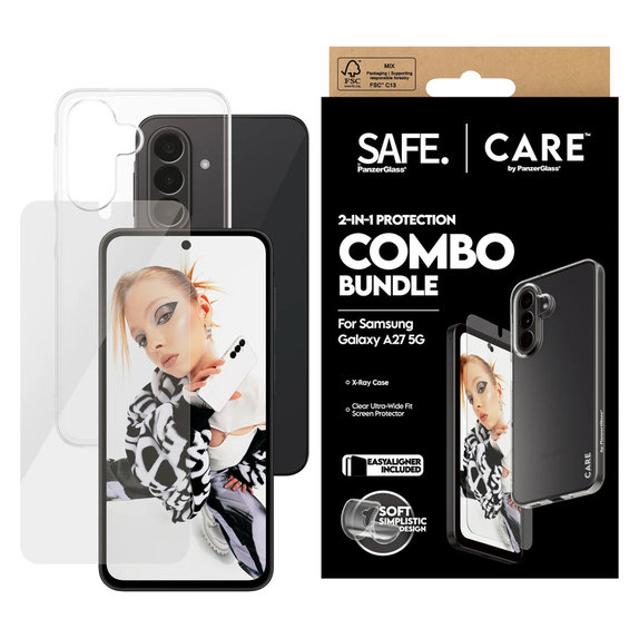 Bundle 2v1 za Samsung Galaxy A27, PanzerGlass