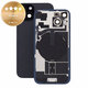 Steklo zadnjega ohišja za iPhone 15, Black, Pulled A