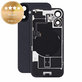 Steklo zadnjega ohišja za iPhone 16, Black, Pulled A