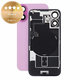 Steklo zadnjega ohišja za iPhone 16, Pink, Pulled A
