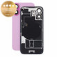 Steklo zadnjega ohišja za iPhone 16, Pink, Pulled A