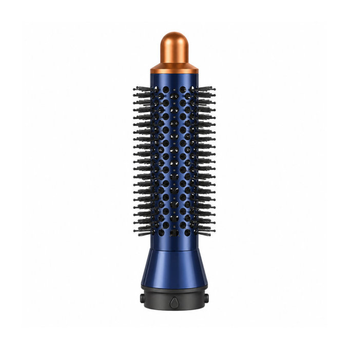 Majhna okrogla krtača za volumen za Dyson Airwrap HS01, HS05, Prussian Blue / Rich Copper