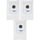 Vrečka za sesalnik, 3 kos, Aktivno oglje za Ecovacs Deebot X2-series, X5-series