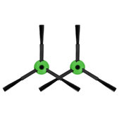 Stranska krtača, 2 kos, Črna za iRobot Roomba e-series, i-series, j-series
