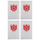 Vrečka za sesalnik, 4 kos za Miele Compact C1, Compact C2, Complete C1, S4, S6, S 241 - S 799
