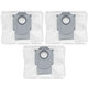 Vrečka za sesalnik, 3 kos za Xiaomi Roborock S7-series, S8-series, Q5-series, Q7-series, Q8 Max+
