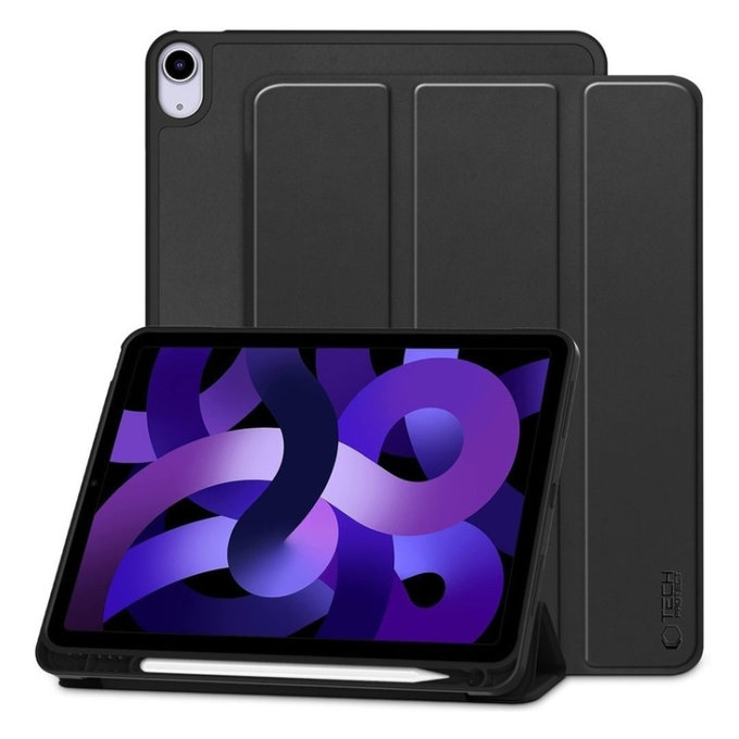 Ovitek Sc Pen za iPad Air 10.9" 4 / 5 / 2020-2022 / 11" 6 / 7 / 8 / 2024-2026, črna, Tech-Protect