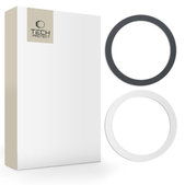 Magnetni MagSafe obroč MagMat MagSafe 2-PACK Black &, srebrna, Tech-Protect